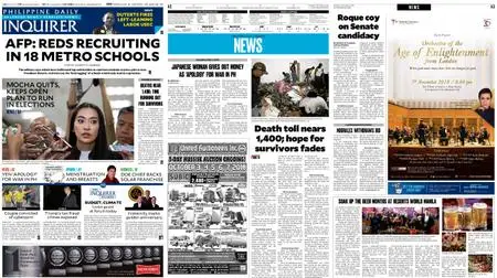 Philippine Daily Inquirer – October 04, 2018