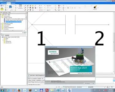 Siemens Solid Edge Electrical Design 2021