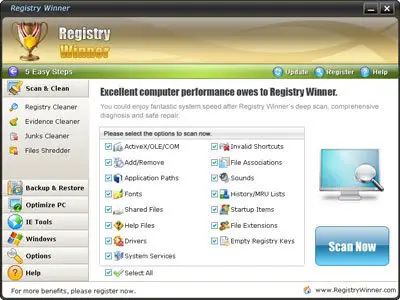 Registry Winner v5.8.4.6 Multilanguage Portable
