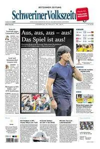 Schweriner Volkszeitung Bützower Zeitung - 28. Juni 2018