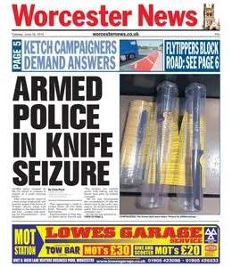 Worcester News - 16 June 2015