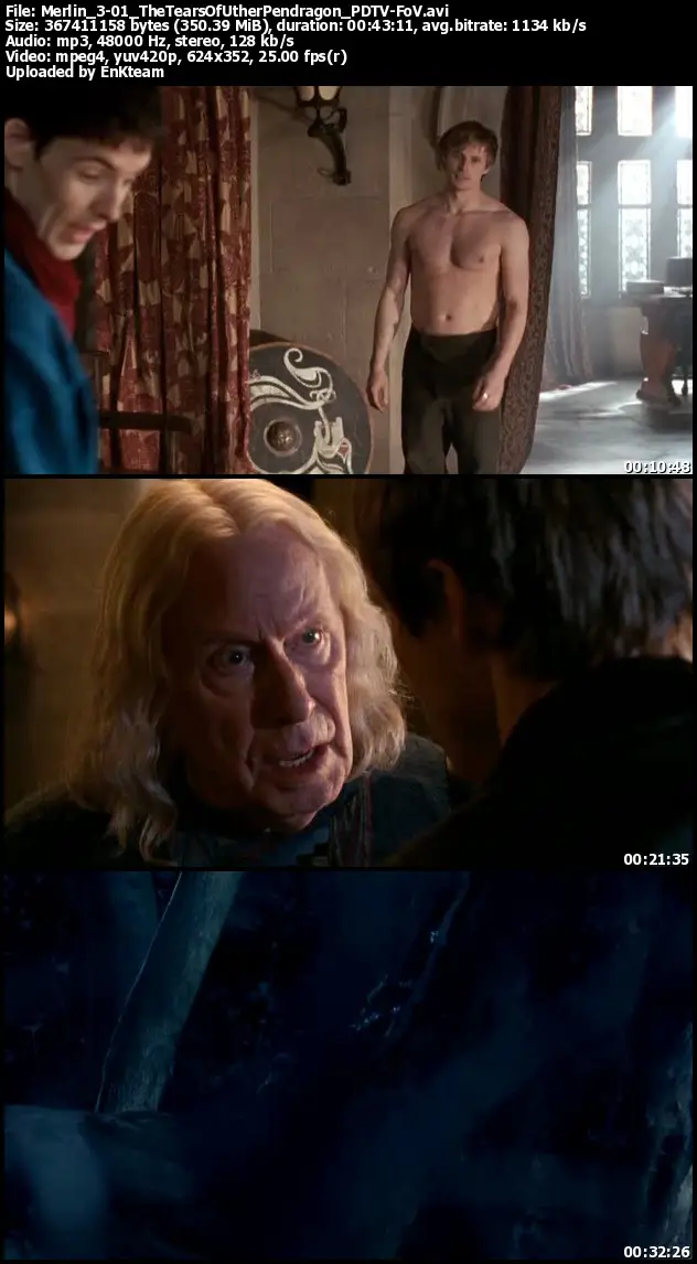 Merlin - Season 3 Episode 1: The Tears of Uther Pendragon
