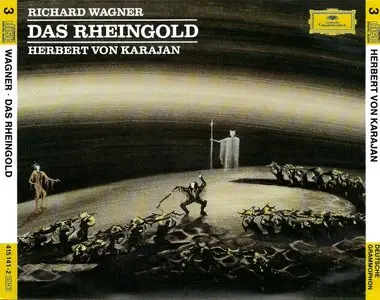 Wagner - Der Ring Des Nibelungen (Herbert Von Karajan, 1966-1970) Box Set 15 CDs (1991)