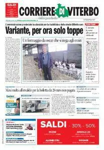 Corriere di Viterbo - 9 Gennaio 2018