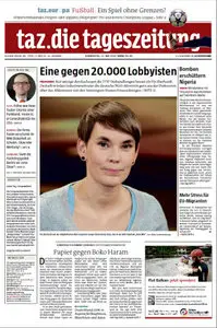 Tageszeitung TAZ vom 22 Mai 2014