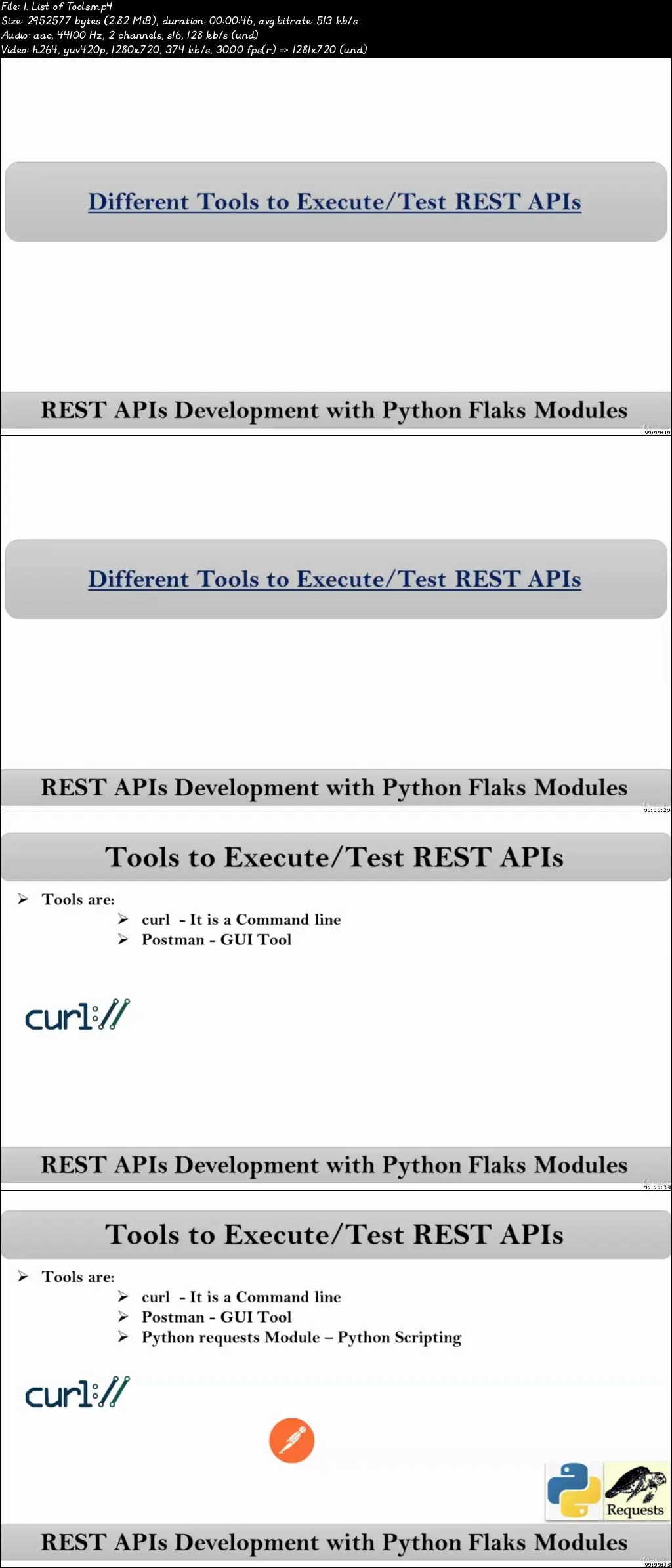 Beginners Course: RESTful APIs Development With Python Flask / AvaxHome