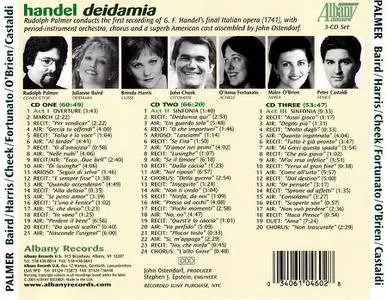 Rudolph Palmer, Brewer Chamber Orchestra - George Frideric Handel: Deidamia (2001)