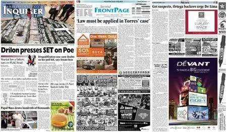 Philippine Daily Inquirer – September 21, 2015