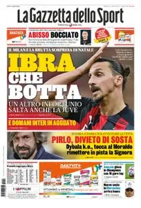 La Gazzetta dello Sport Roma – 19 dicembre 2020