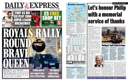 Daily Express – April 19, 2021