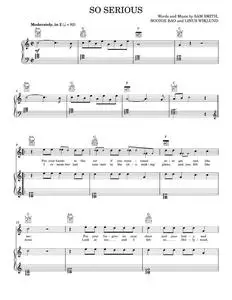 So Serious - Calvin Harris and Sam Smith (Piano-Vocal-Guitar)