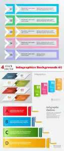 Vectors - Infographics Backgrounds 67