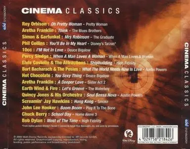 VA - Cinema Classics (Greatest Classic Movie Songs) (2000) {Walt Disney}