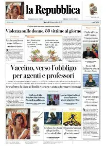 la Repubblica - 23 Novembre 2021