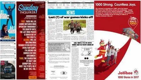 Philippine Daily Inquirer – October 09, 2016