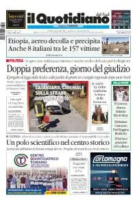 il Quotidiano del Sud Cosenza - 11 Marzo 2019