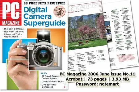 Notemart's Collection: PC Magazine 2006 - 20 issues from No.03 to No.20