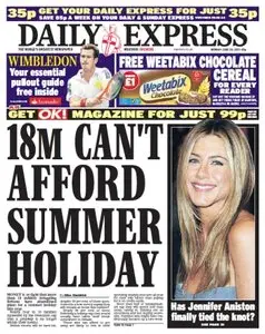Daily Express - 20 Monday June 2011