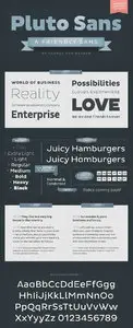 Pluto Sans Font Family