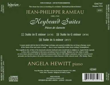 Angela Hewitt - Jean-Philippe Rameau: Keyboard Suites (2007)