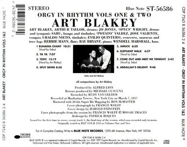 Art Blakey - Orgy In Rhythms, Vol 1 & 2 (1957) [Blue Note Connoisseur]