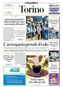 la Repubblica Torino - 23 Novembre 2023