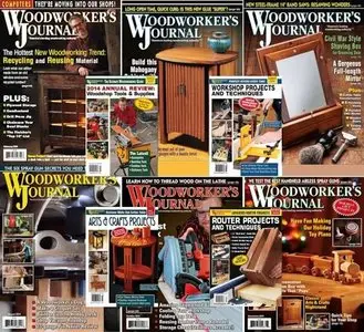 Woodworker's Journal - Full Year 2014 Issues Collection
