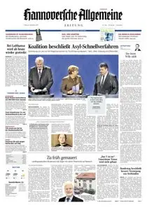 Hannoversche Allgemeine Zeitung - 06.11.2015