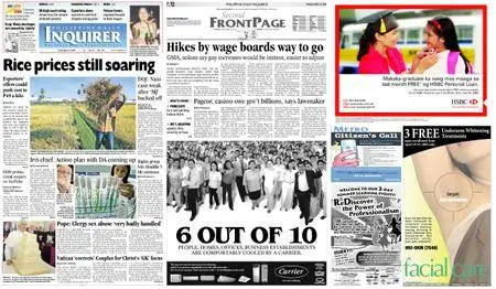 Philippine Daily Inquirer – April 18, 2008