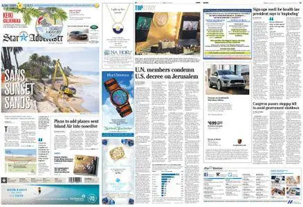 Honolulu Star-Advertiser – December 22, 2017