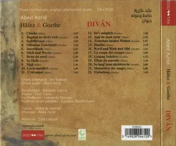 Abed Azrie - Hafez & Goethe: Divan (2013) [CD+DVD] {Doumtak}