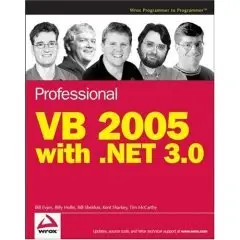 Wrox Professional VB 2005 with .NET 3.0 (book + source code) (REPOST)