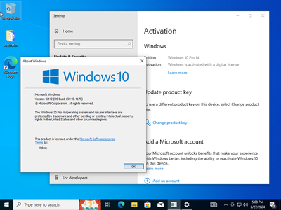 Windows 10 22H2 build 19045.4170 AIO 16in1 With Office 2024 Pro Plus (x64) Multilingual Preactivated March 2024