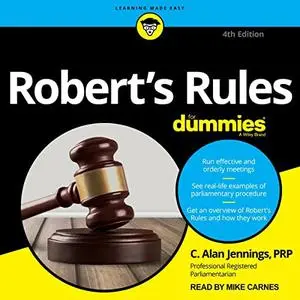 Robert’s Rules for Dummies, 4th Edition [Audiobook]