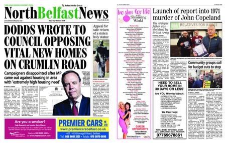 North Belfast News – March 16, 2019