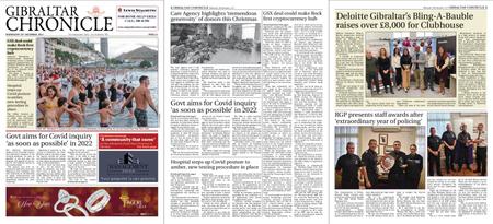 Gibraltar Chronicle – 29 December 2021