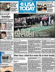 USA Today - 31 August 2009