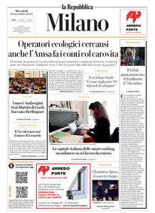 la Repubblica Milano - 20 Novembre 2024
