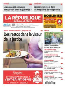 La République de Seine-et-Marne - 3 Novembre 2025