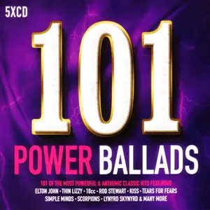 VA - 101 Power Ballads (2017)