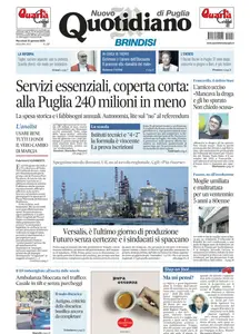 Quotidiano di Puglia Brindisi - 22 Gennaio 2025