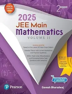 2025 - JEE Main Mathematics Vol 2 (2nd Edition)
