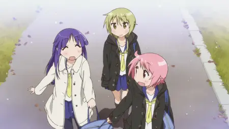 Yuyushiki (2013 S01E05 Yui and Yukari and Yuzuko Datte13