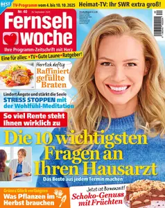Fernsehwoche - 26 September 2025