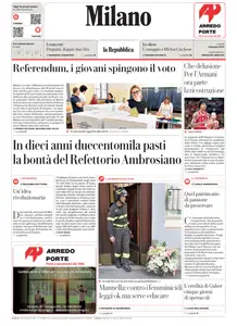 la Repubblica Milano - 9 Giugno 2025