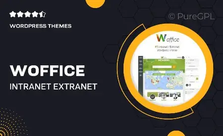 Woffice v5.4.37 - IntranetExtranet WordPress Theme