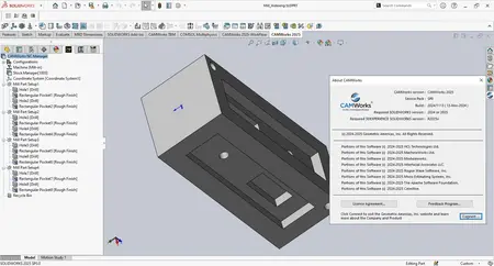 CAMWorks 2025 SP0 for SolidWorks