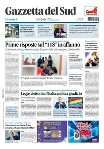 Gazzetta del Sud Cosenza - 18 Maggio 2024