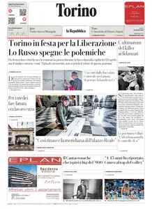 la Repubblica Torino - 26 Aprile 2025