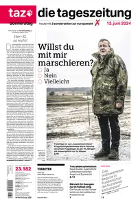taz die tageszeitung  - 13 Juni 2024